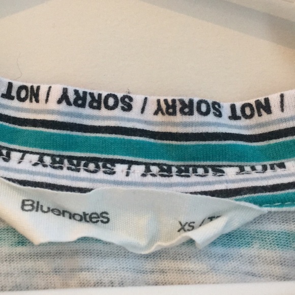 Bluenotes cropped t - Picture 3 of 4